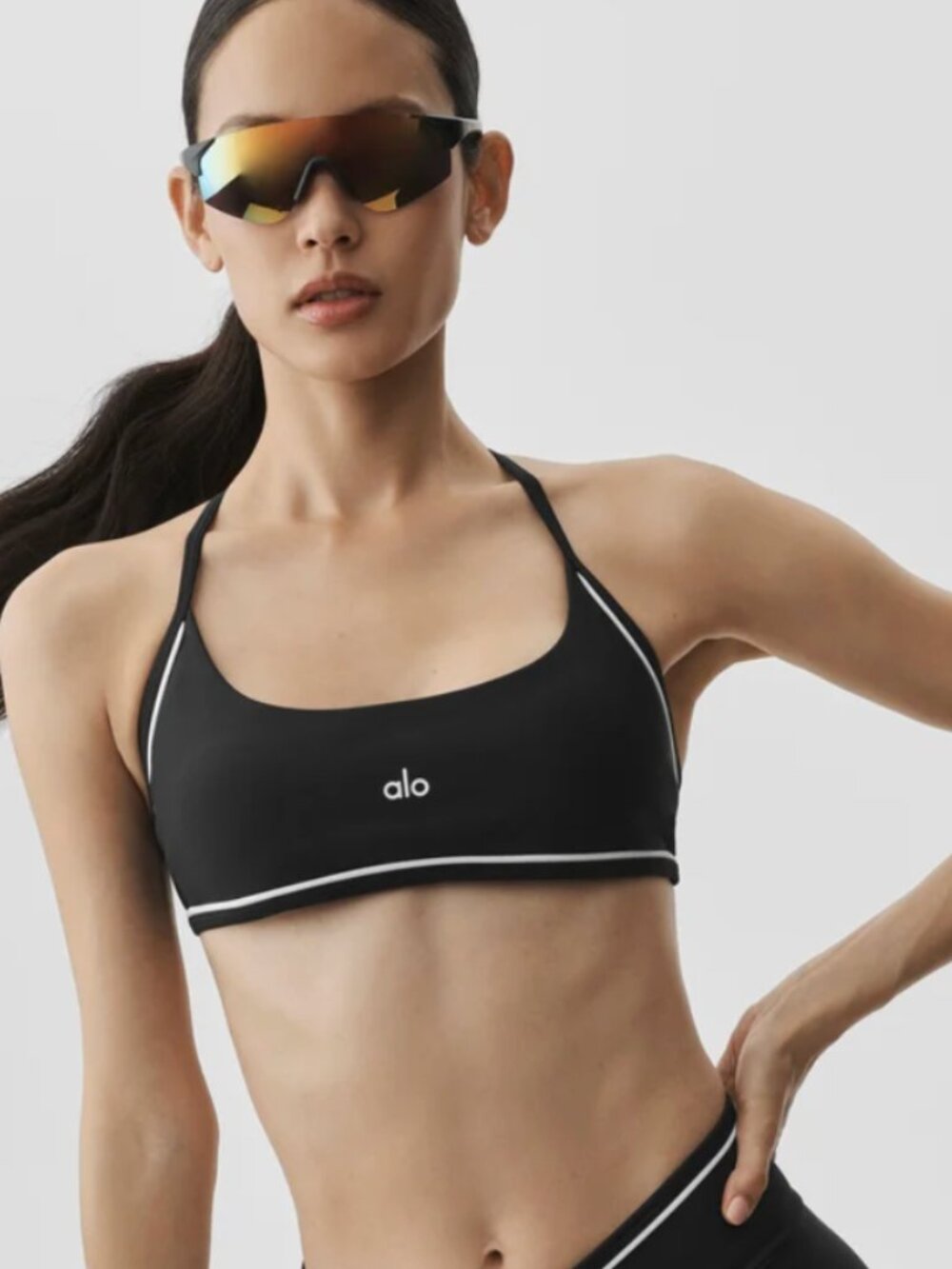 Alo Yoga Airlift Trifecta Bra Size M Perfect Condition